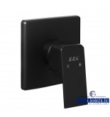 ECA Tiera Serisi Ankastre Duş Bataryası Sıva Üstü Grubu (Mat Siyah)